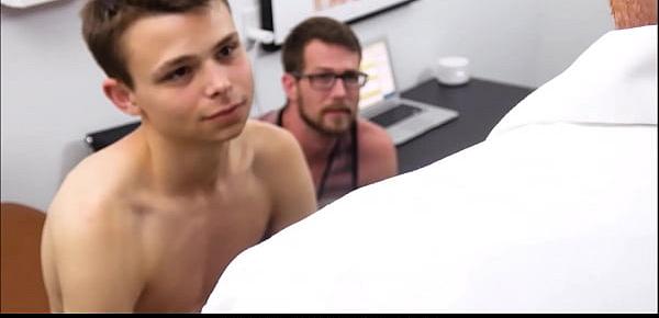  Twink Step Son And Dad Doctors Office Threesome